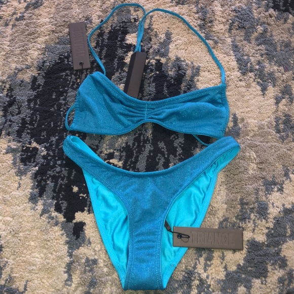 Sparkle Swimsuit Set with Bag. (STEVIE Sparkle) - Picture 2 of 4